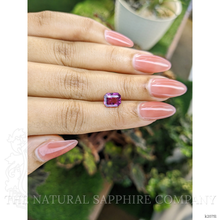 2.95 Ct. Rhodolite Garnet from Ceylon (Sri Lanka)