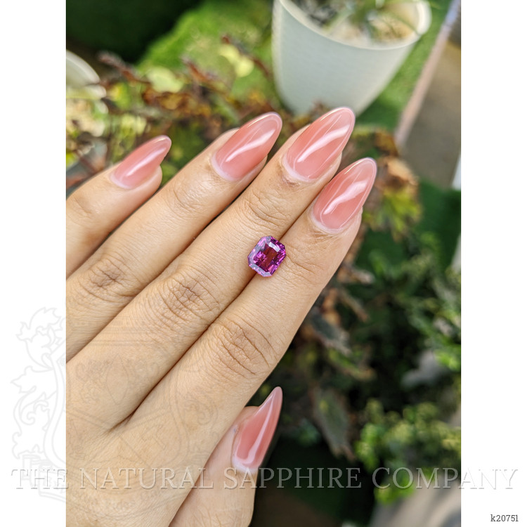 2.95 Ct. Rhodolite Garnet from Ceylon (Sri Lanka)