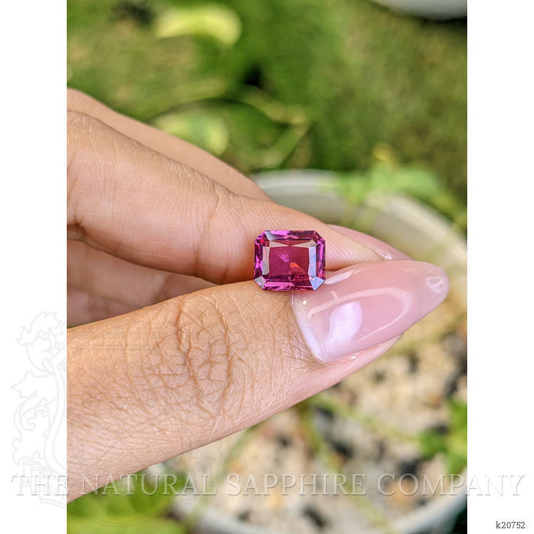 2.77 Ct. Rhodolite Garnet from Ceylon (Sri Lanka)