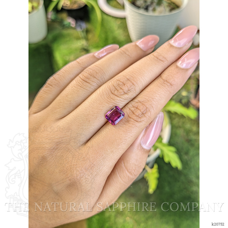 2.77 Ct. Rhodolite Garnet from Ceylon (Sri Lanka)