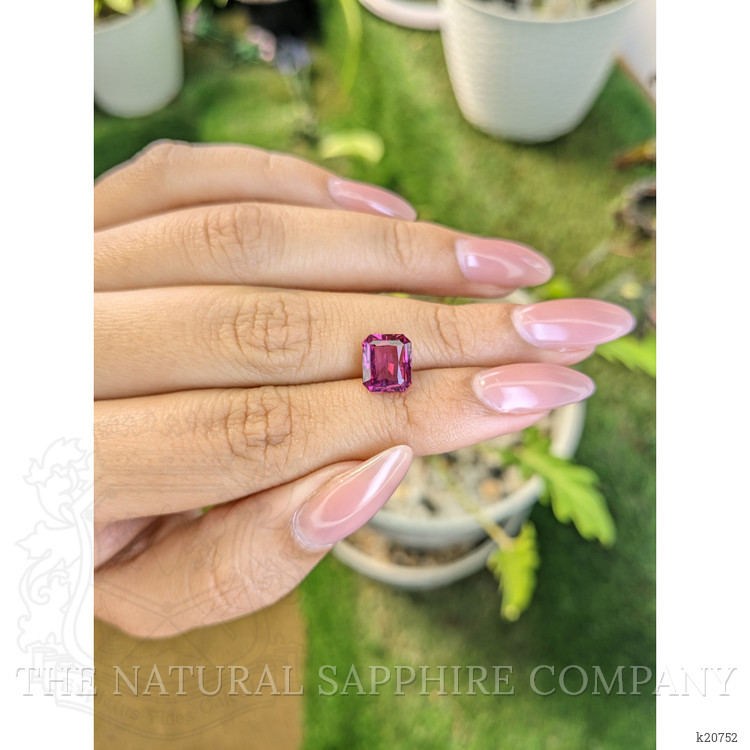 2.77 Ct. Rhodolite Garnet from Ceylon (Sri Lanka)