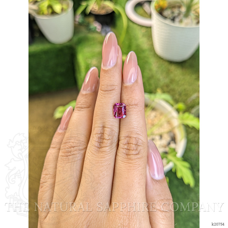 2.47 Ct. Rhodolite Garnet from Ceylon (Sri Lanka)