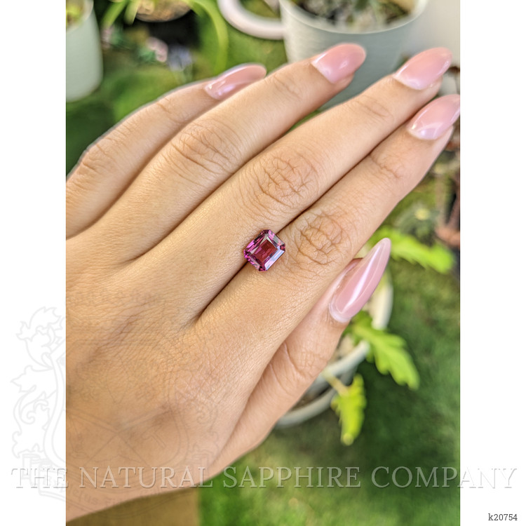2.47 Ct. Rhodolite Garnet from Ceylon (Sri Lanka)