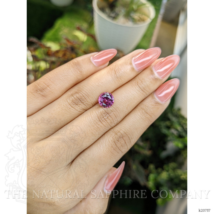 2.80 Ct. Rhodolite Garnet from Ceylon (Sri Lanka)