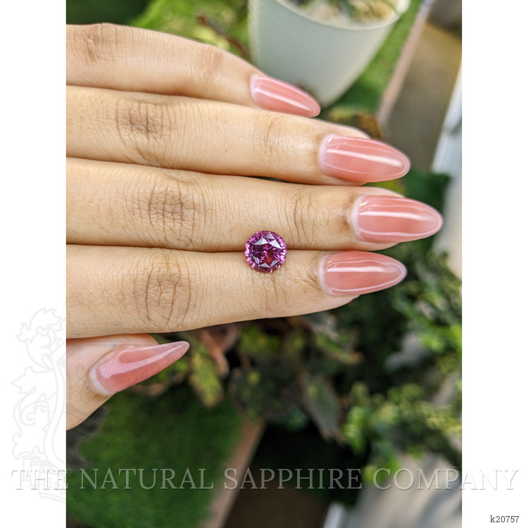 2.80 Ct. Rhodolite Garnet from Ceylon (Sri Lanka)