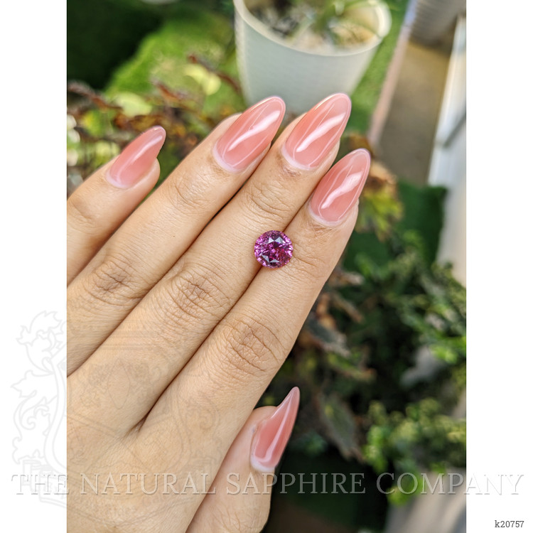 2.80 Ct. Rhodolite Garnet from Ceylon (Sri Lanka)