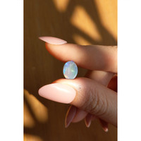 2.23 Ct. Semi-Black Opal from Australia Life Style