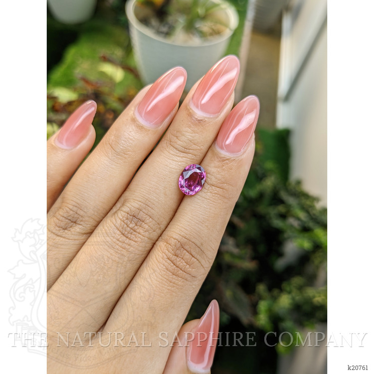2.35 Ct. Rhodolite Garnet from Ceylon (Sri Lanka)