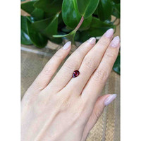 1.36 Ct. Garnet from Ceylon (Sri Lanka) Life Style