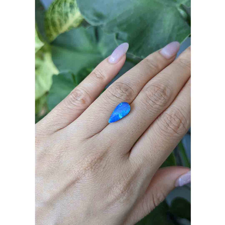 2.03 Ct. Cabochon Boulder Opal from Australia