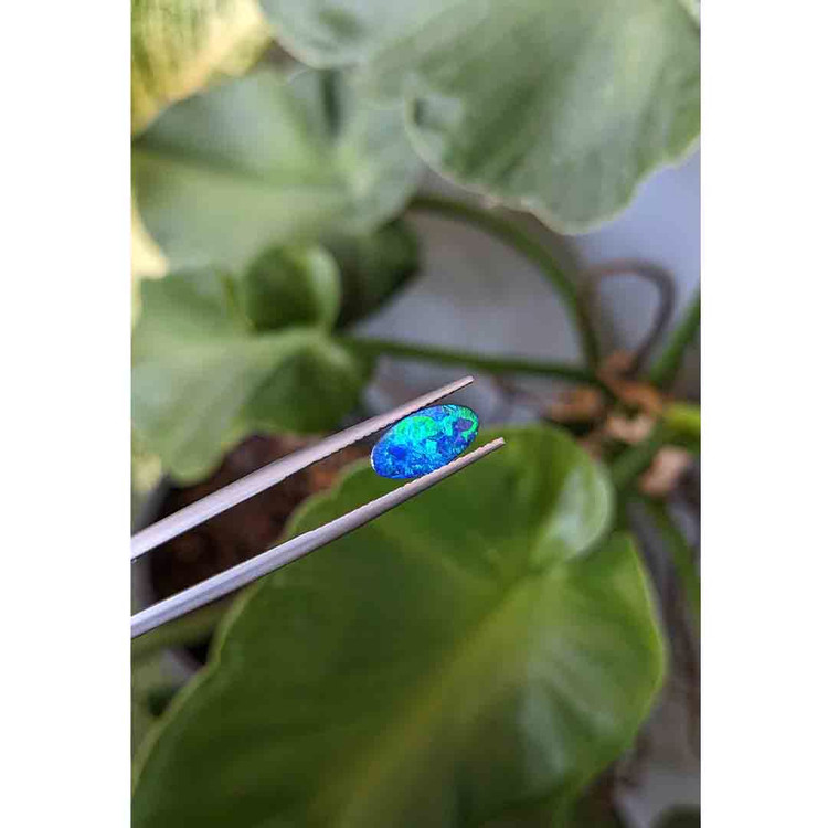 1.74 Ct. Cabochon Boulder Opal from Australia