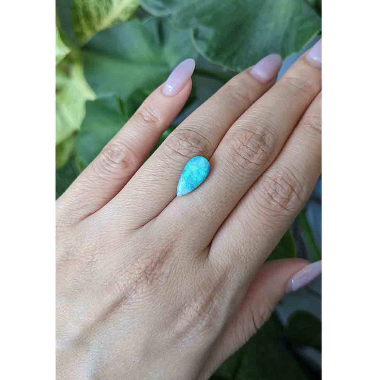 1.65 Ct. Cabochon Boulder Opal from Australia