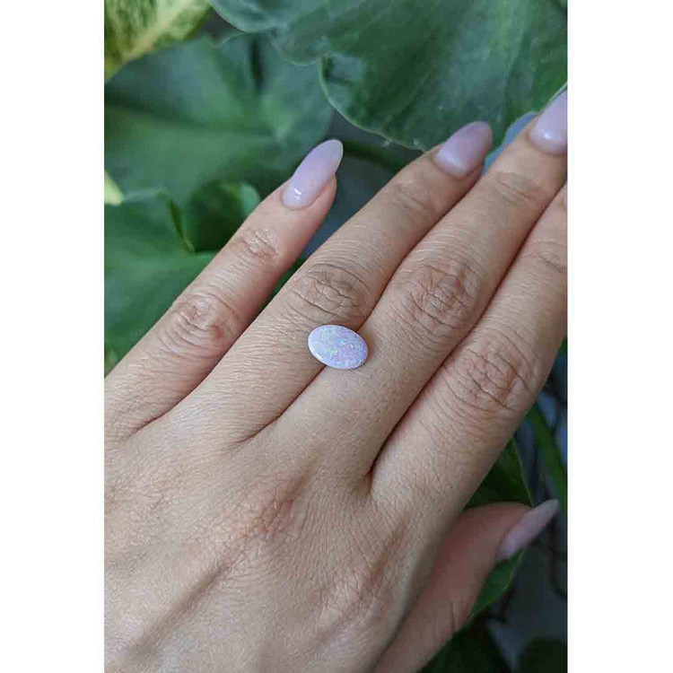 1.38 Ct. Cabochon Boulder Opal from Australia