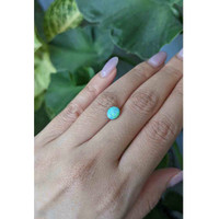 1.20 Ct. Cabochon Boulder Opal from Australia Life Style