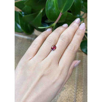 1.34 Ct. Garnet from Ceylon (Sri Lanka) Life Style