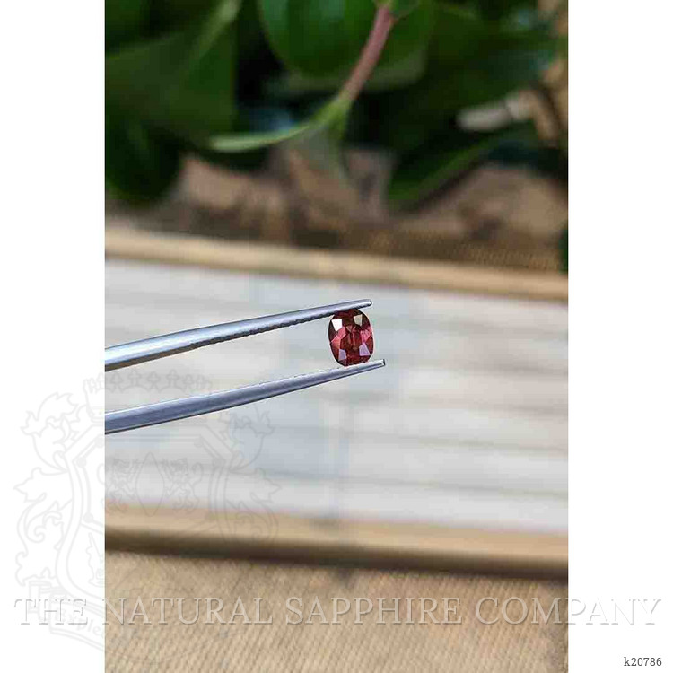 0.63 Ct. Garnet from Ceylon (Sri Lanka)
