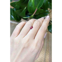 0.63 Ct. Garnet from Ceylon (Sri Lanka) Life Style