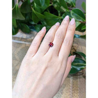 1.53 Ct. Garnet from Ceylon (Sri Lanka) Life Style