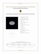0.57 Ct. Cabochon Crystal/Jelly Opal from Australia Scan Report
