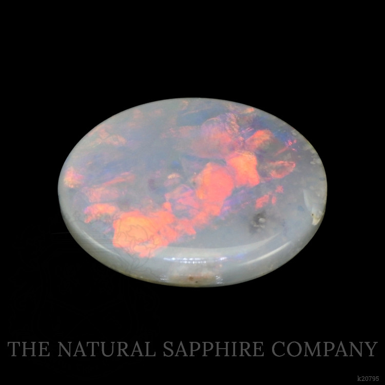 3.69 Ct. Cabochon Black Opal from Australia