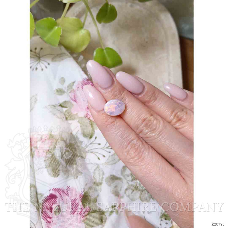 3.69 Ct. Cabochon Black Opal from Australia