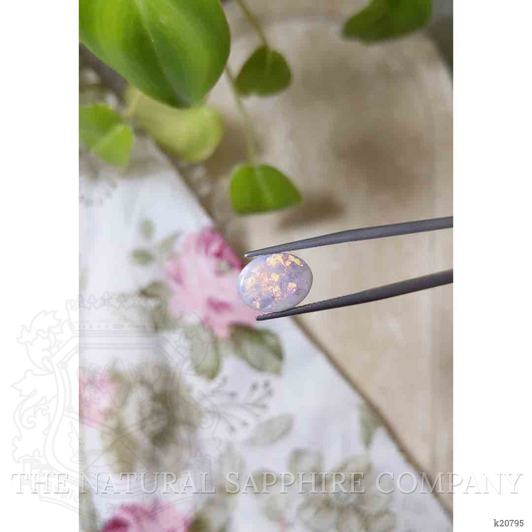 3.69 Ct. Cabochon Black Opal from Australia