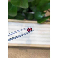 0.86 Ct. Rhodolite Garnet from Ceylon (Sri Lanka) Life Style
