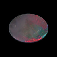 4.11 Ct. Cabochon Black Opal from Australia Video