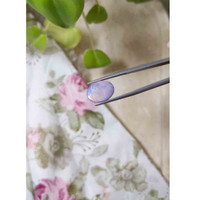 4.11 Ct. Cabochon Black Opal from Australia Life Style