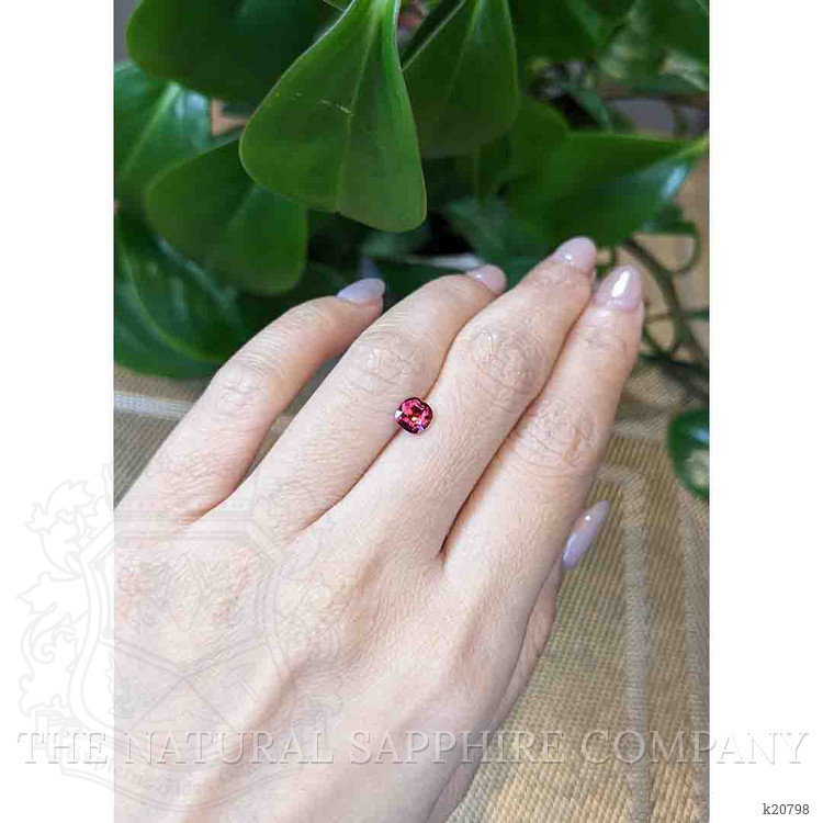 0.77 Ct. Rhodolite Garnet from Ceylon (Sri Lanka)