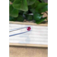 0.77 Ct. Rhodolite Garnet from Ceylon (Sri Lanka) Life Style
