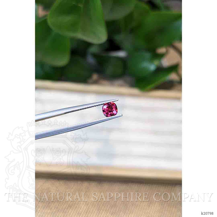 0.77 Ct. Rhodolite Garnet from Ceylon (Sri Lanka)