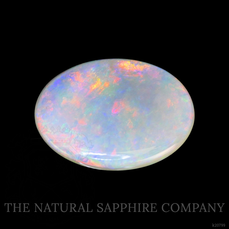 4.22 Ct. Cabochon White Opal from Australia