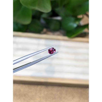 0.62 Ct. Rhodolite Garnet from Ceylon (Sri Lanka) Life Style