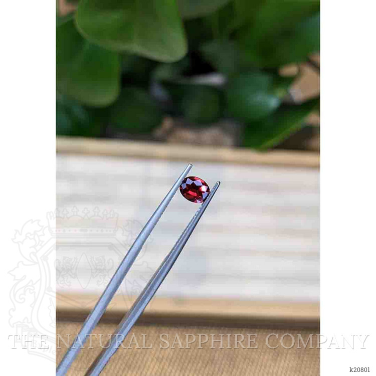 0.79 Ct. Garnet from Ceylon (Sri Lanka)