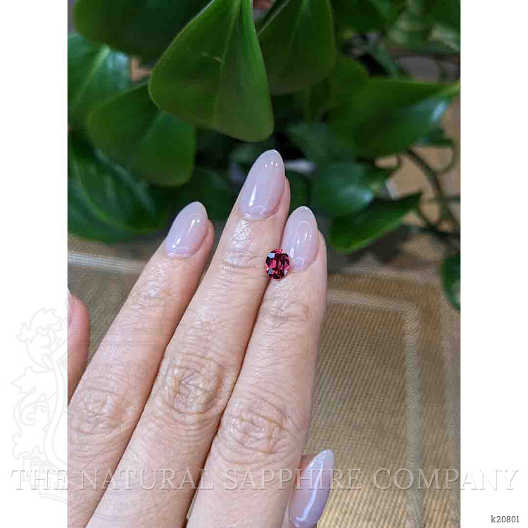 0.79 Ct. Garnet from Ceylon (Sri Lanka)