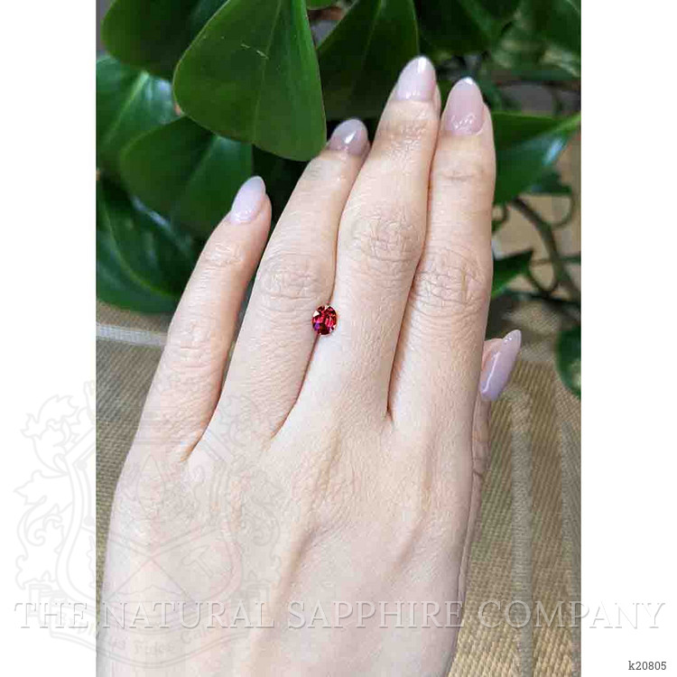 0.54 Ct. Garnet from Ceylon (Sri Lanka)