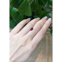 0.96 Ct. Garnet from Ceylon (Sri Lanka) Life Style