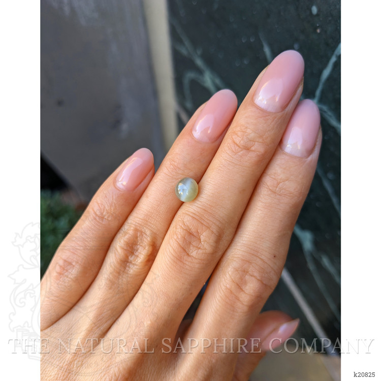 1.72 Ct. Cabochon Chrysoberyl from Ceylon (Sri Lanka)