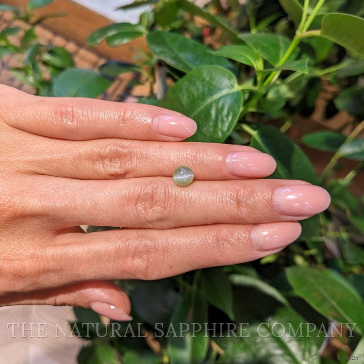 1.72 Ct. Cabochon Chrysoberyl from Ceylon (Sri Lanka)