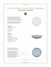 0.65 Ct. Cabochon Crystal/Jelly Opal from Australia 3 D Scan Report
