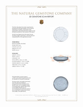 0.65 Ct. Cabochon Crystal/Jelly Opal from Australia 3 D Scan Report