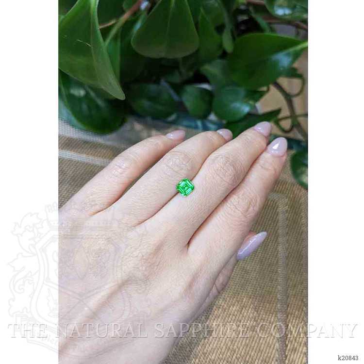 1.59 Ct. Tsavorite Garnet from Tanzania