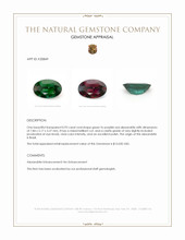 0.93 Ct. Alexandrite from Brazil Appraisal