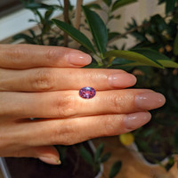 1.66 Ct. Alexandrite from Brazil Life Style