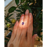 1.76 Ct. Alexandrite from Brazil Life Style