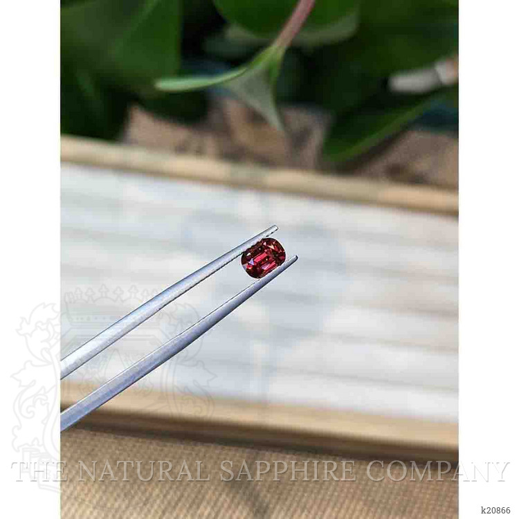 0.88 Ct. Garnet from Ceylon (Sri Lanka)