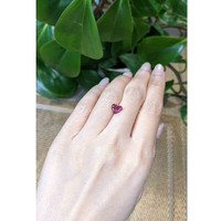 1.78 Ct. Malaya Garnet from Tanzania Life Style