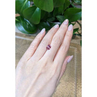 1.75 Ct. Malaya Garnet from Tanzania Life Style