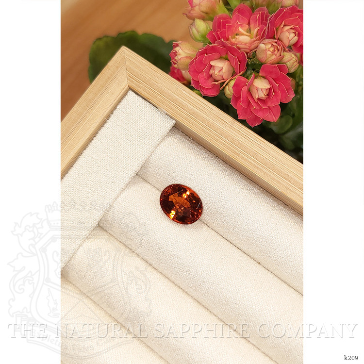 5.16 Ct. Hessonite Garnet from Ceylon (Sri Lanka)